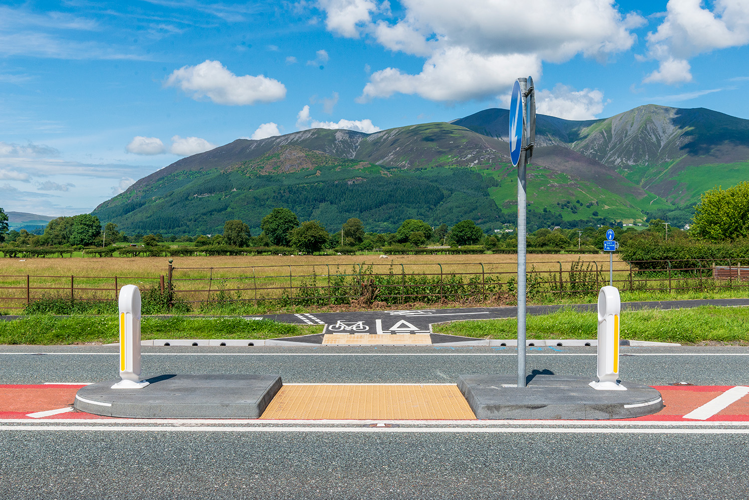 جزيرة ملجأ للمشاة في كيسويك