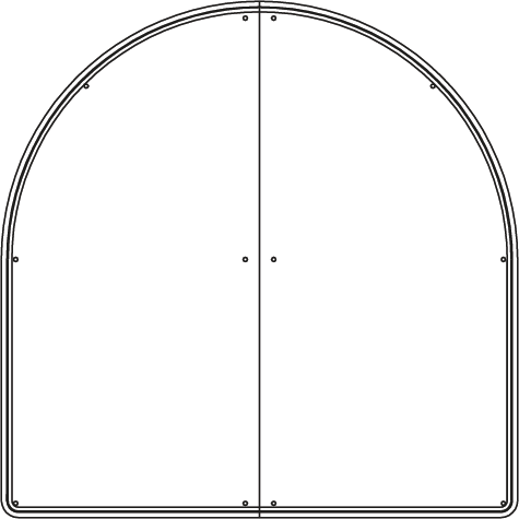 Forma de isla DI-2000