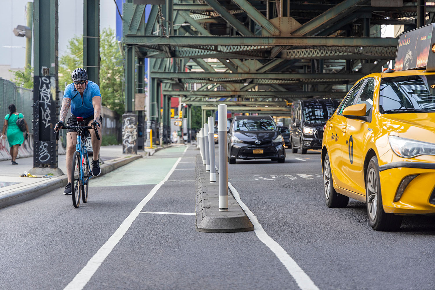 Continuous Lane Separators