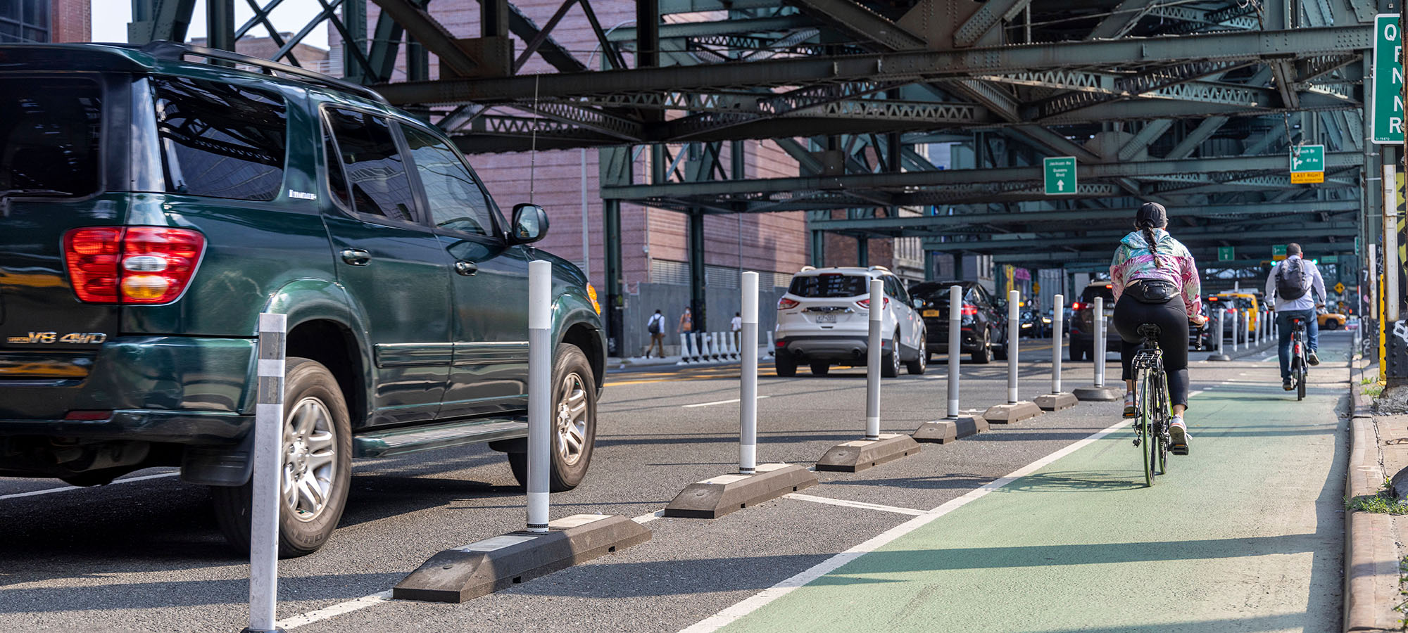 Narrow Cycle Lane Defenders background