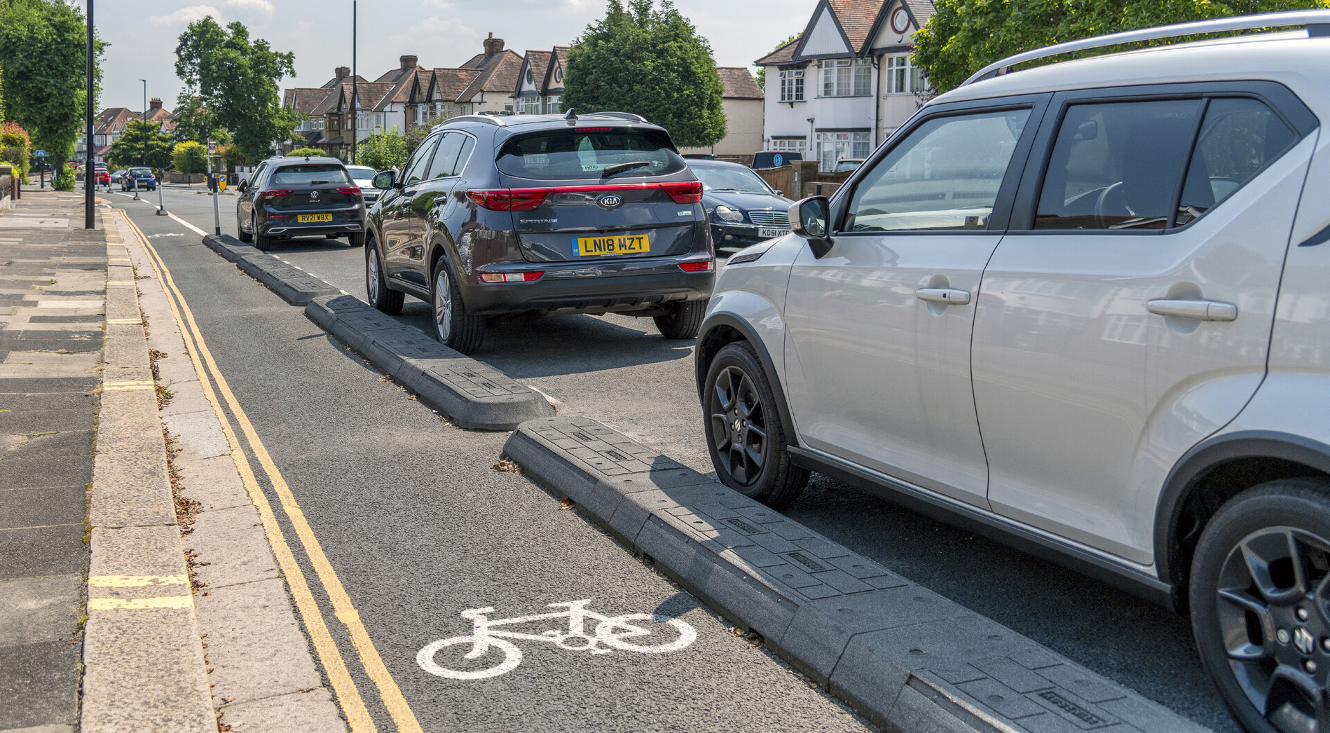 Enfield cycle lane
