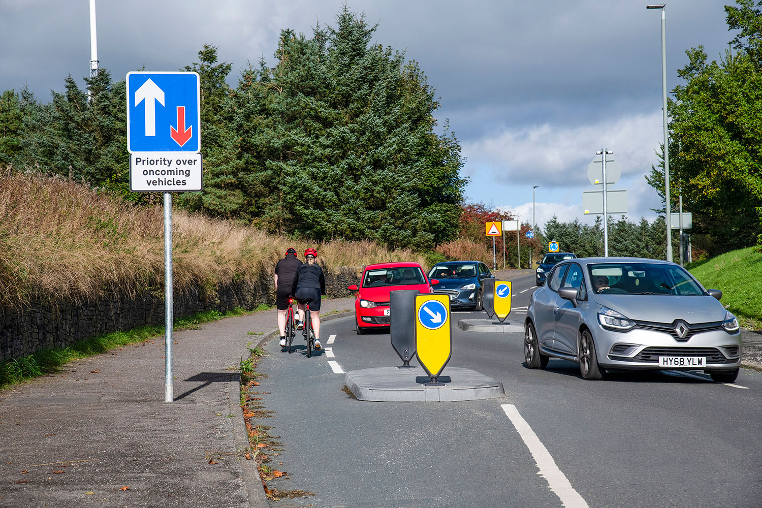 Traffic Island Chicane